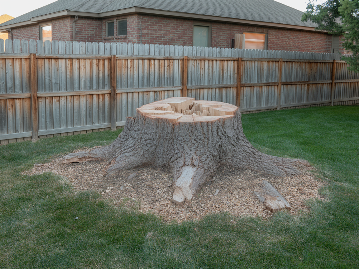 Before - Stump Grinding & Removal